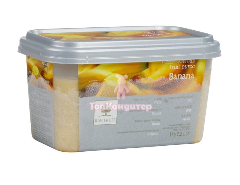 Пюре замороженное "Ravifruit" Банан 1 кг