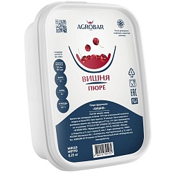 Пюре замороженное "AGROBAR" Вишня 250 г