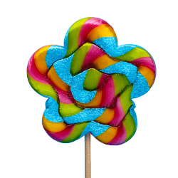 Леденец на палочке "Цветок"