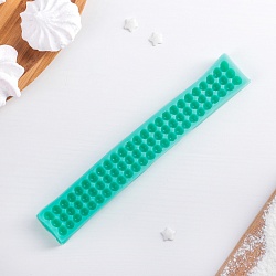 Молд силиконовый 17,5×4 см "Жемчуг", цвет МИКС