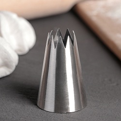 Насадка для кондитерского мешка d=3,3 см "Открытая звезда", вых 1,3